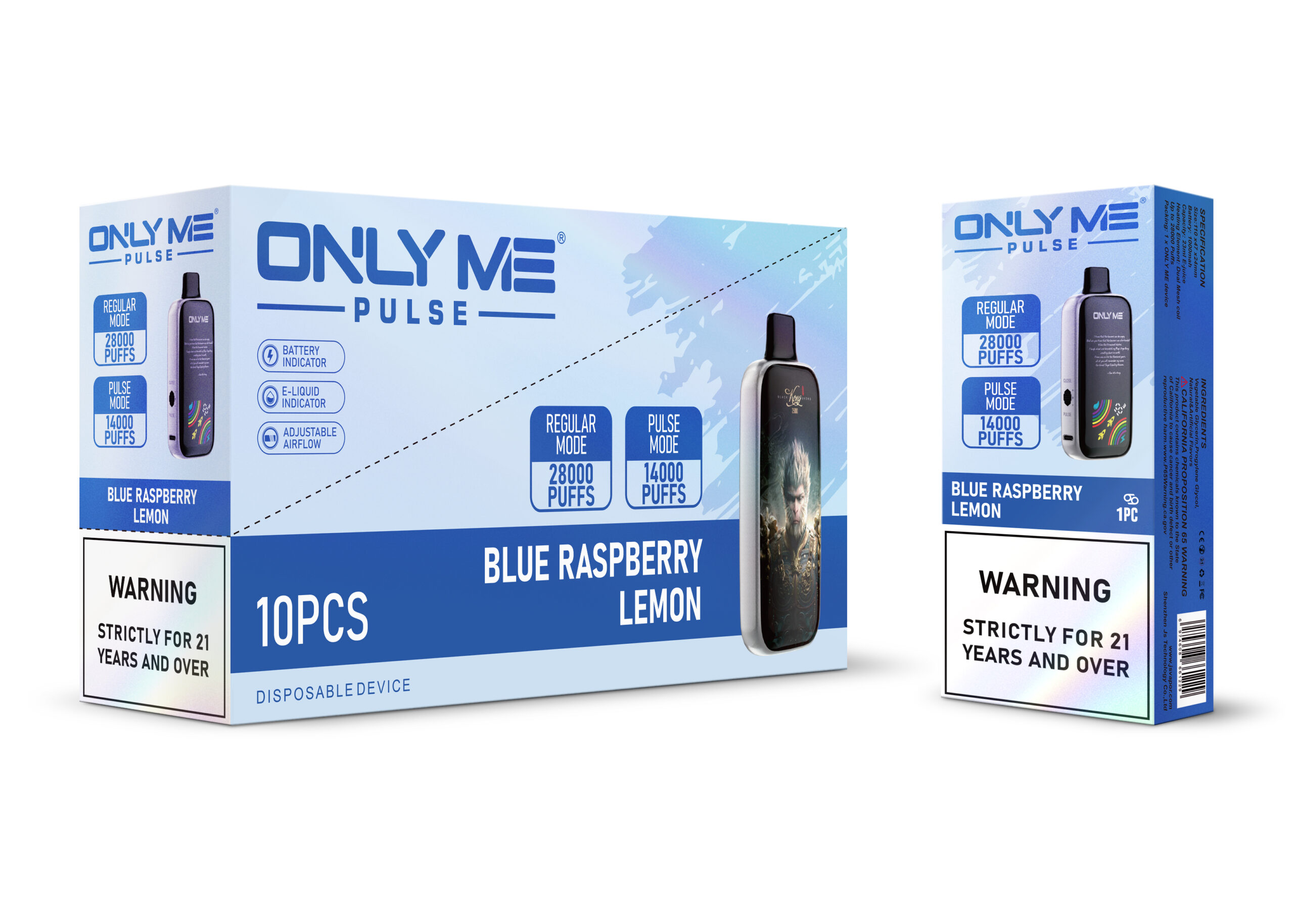 Blue Raspberry Lemon 蓝树莓柠檬